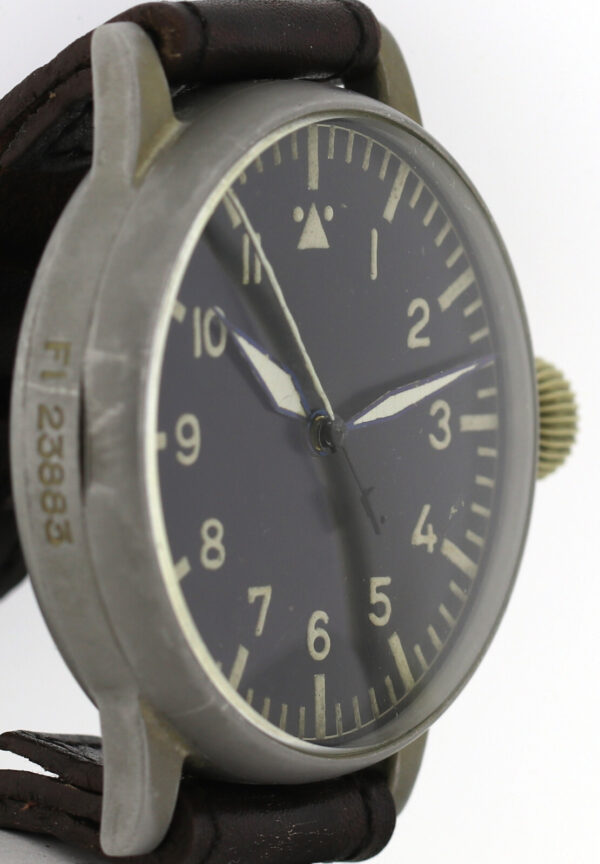 A. Lange & Söhne WWII Pilot Beobachtunsuhr B-Uhr Fliegerarmbanduhr Ø55mm FL23883 – Bild 4