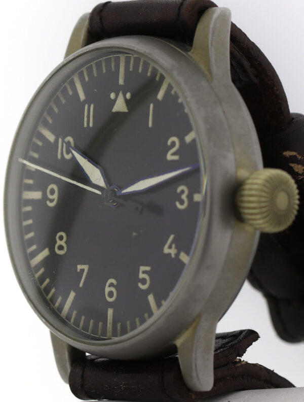 A. Lange & Söhne WWII Pilot Beobachtunsuhr B-Uhr Fliegerarmbanduhr Ø55mm FL23883 – Bild 5