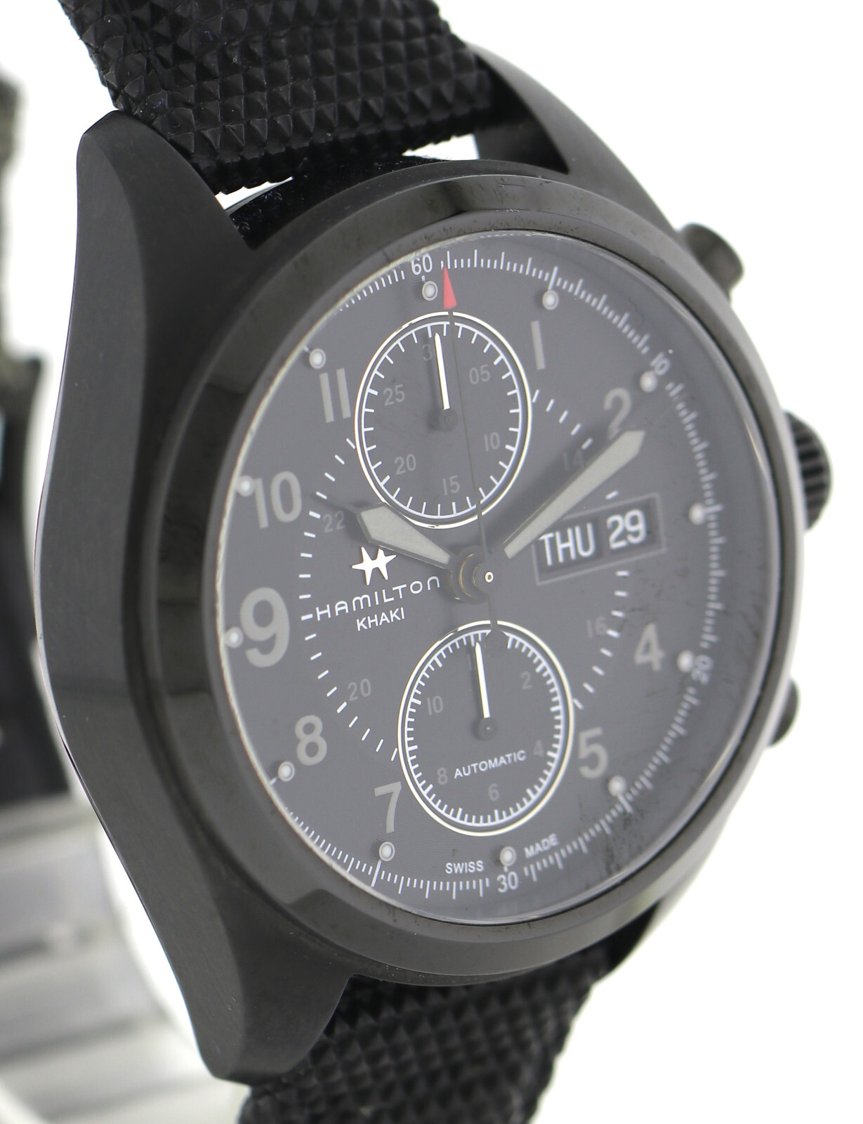 Hamilton Khaki Herren- Automatik- Chronograph Ref. H716260 FULLSET – Bild 5