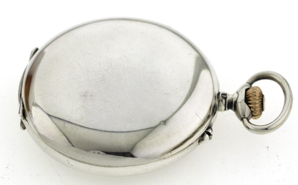 A.Lange & Söhne Glashütte offene 800er Silber Herren Taschenuhr 1B-C Werk ~1910 – Bild 7