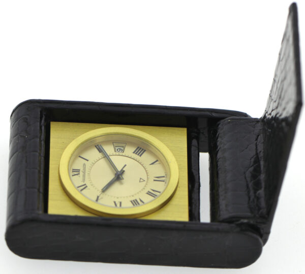 Jaeger-LeCoultre Memovox Reisuhr Alarm- Wecker Ref. 11302.71, 1989, Box, Papiere – Bild 8