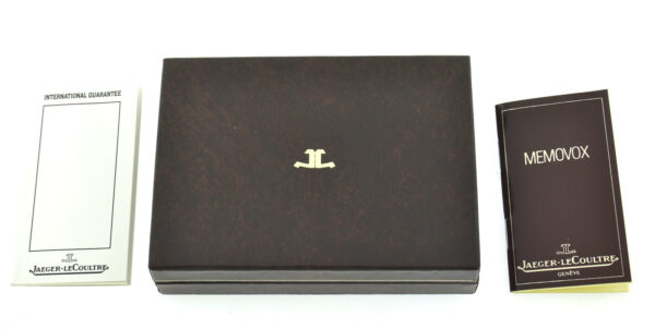 Jaeger-LeCoultre Memovox Reisuhr Alarm- Wecker Ref. 11302.71, 1989, Box, Papiere – Bild 15