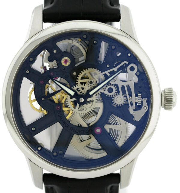 Maurice Lacroix Masterpiece Skelett Ruthenium Ref. MP7228 Fullset aus 11/2020