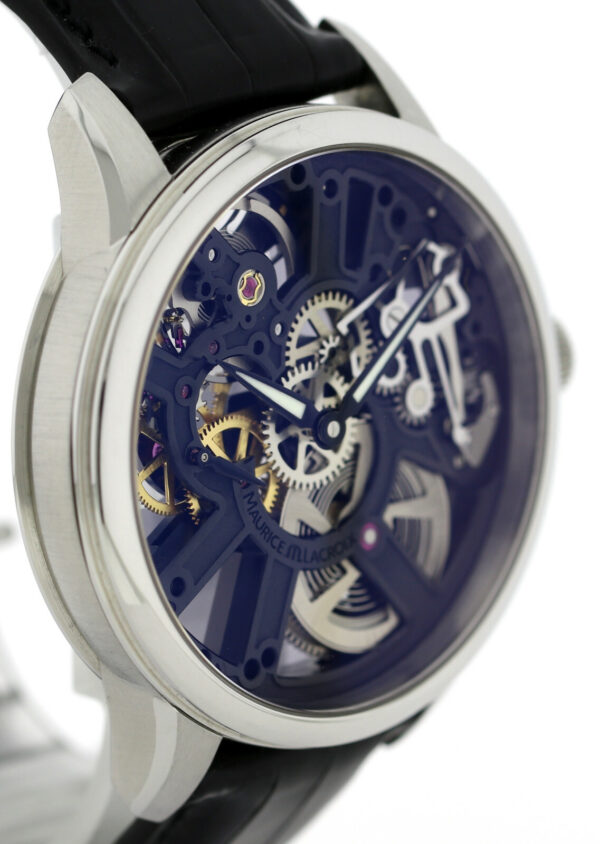 Maurice Lacroix Masterpiece Skelett Ruthenium Ref. MP7228 Fullset aus 11/2020 – Bild 3