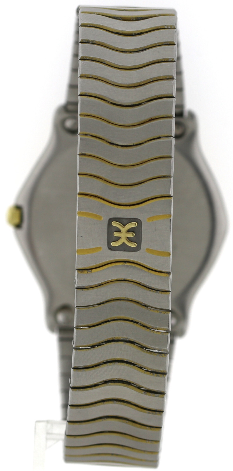 Ebel Sport Classique Herren- Unisexuhr Waveband Stahl-Gold Ref. 181903 Ø34mm – Bild 7